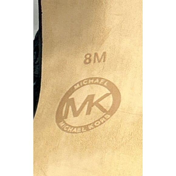 Michael Kors Braided Leather Gladiator Tassel BOHO Platform Sandals 8M - Picture 7 of 8